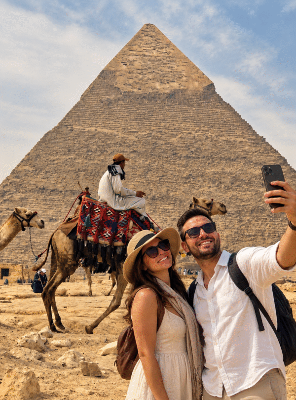 Selfie at the Great Pyramid