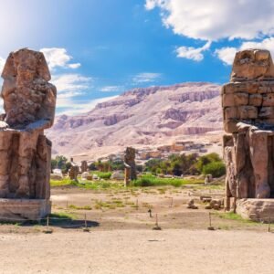 The Two Colossi Of Memnon
